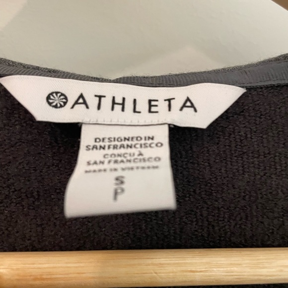 *NWT* Athleta Purana Wrap Sweatshirt SIZE S - Picture 2 of 5